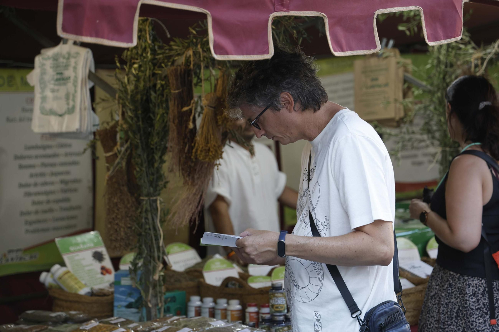 Las fotos del mercadillo pirata en La Línea