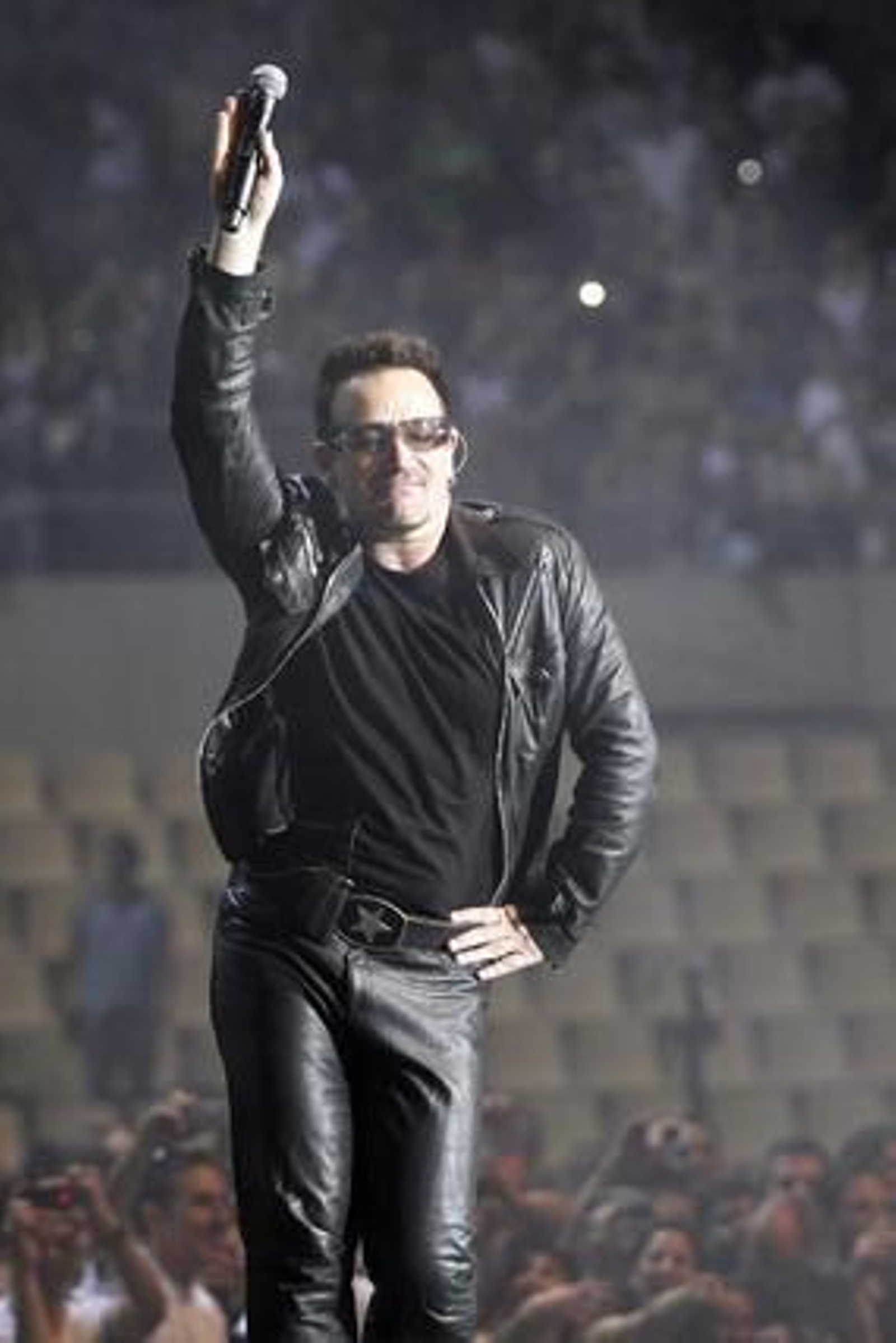 El cantante de U2, bailando.

Foto: Pizarro