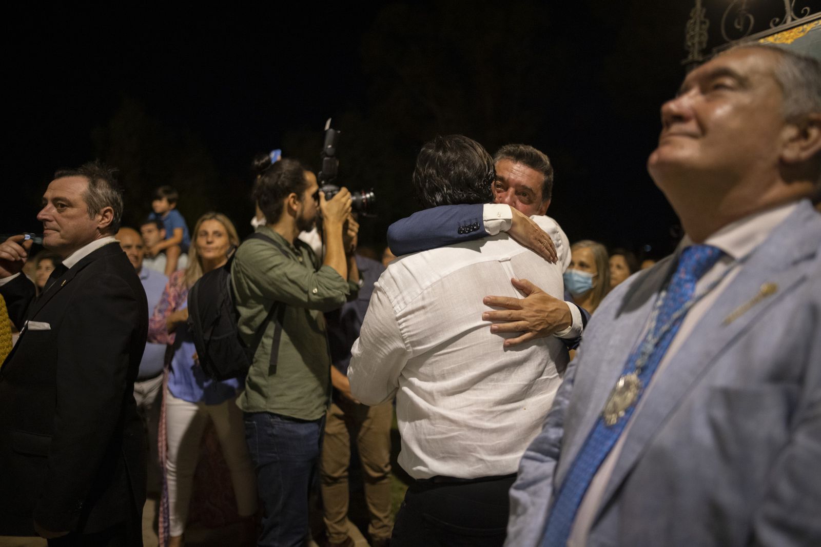 Imágenes de la recogida de la Virgen de la Cinta 2022