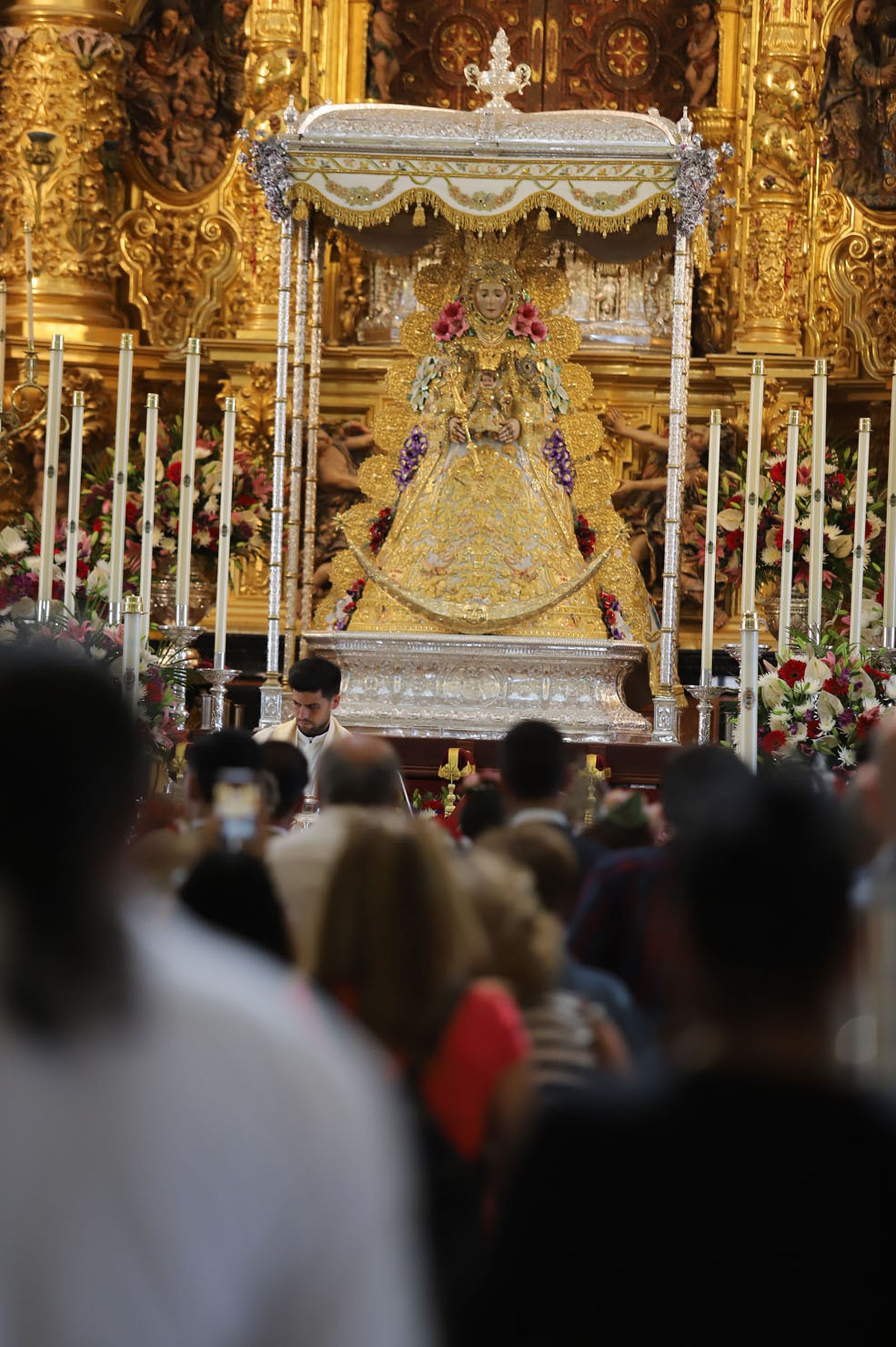 Imágenes del inicio de la Romería en la aldea almonteña