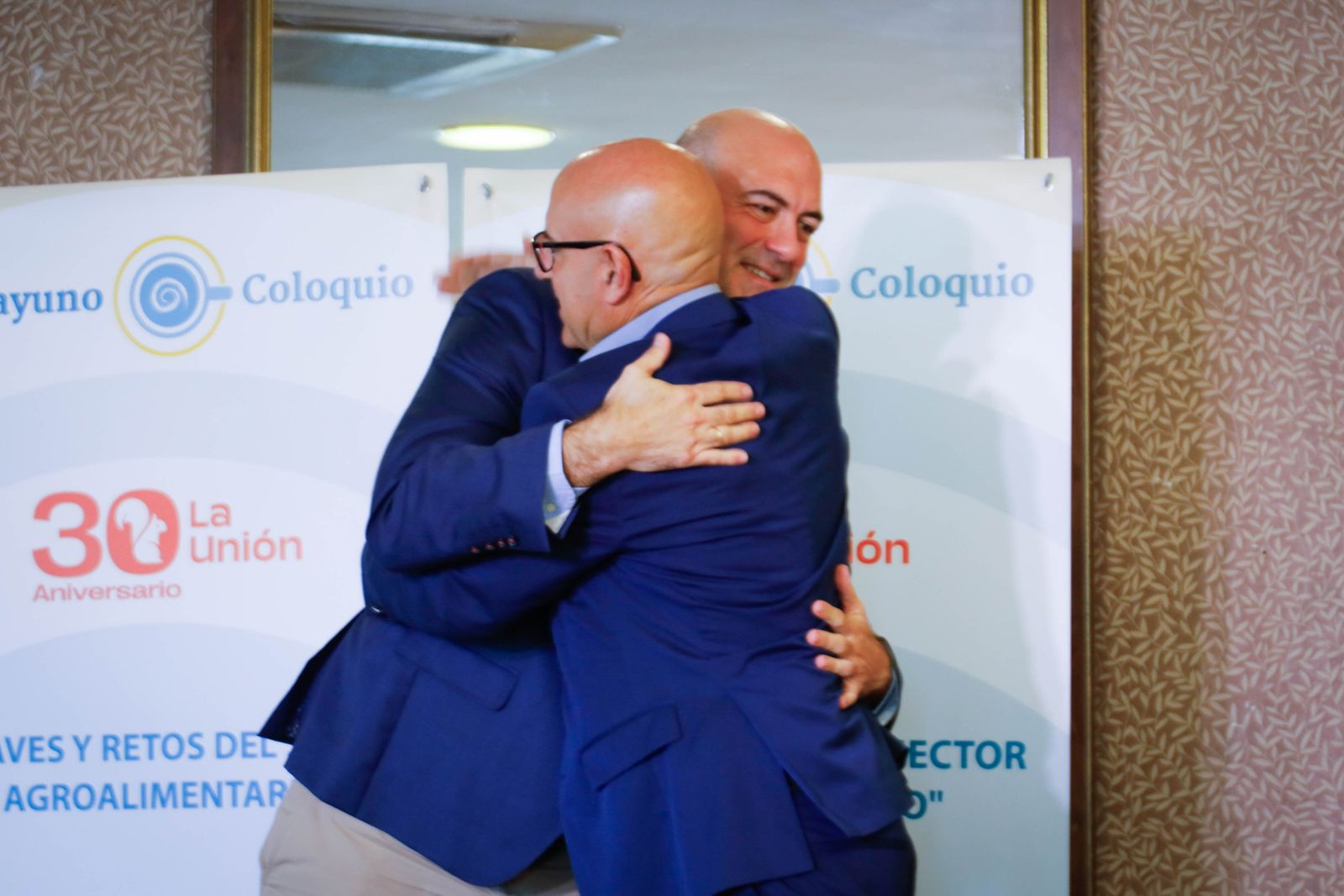 Imágenes del desayuno coloquio de Diario de Almería, con Jesús Barranco, CEO de La Unión