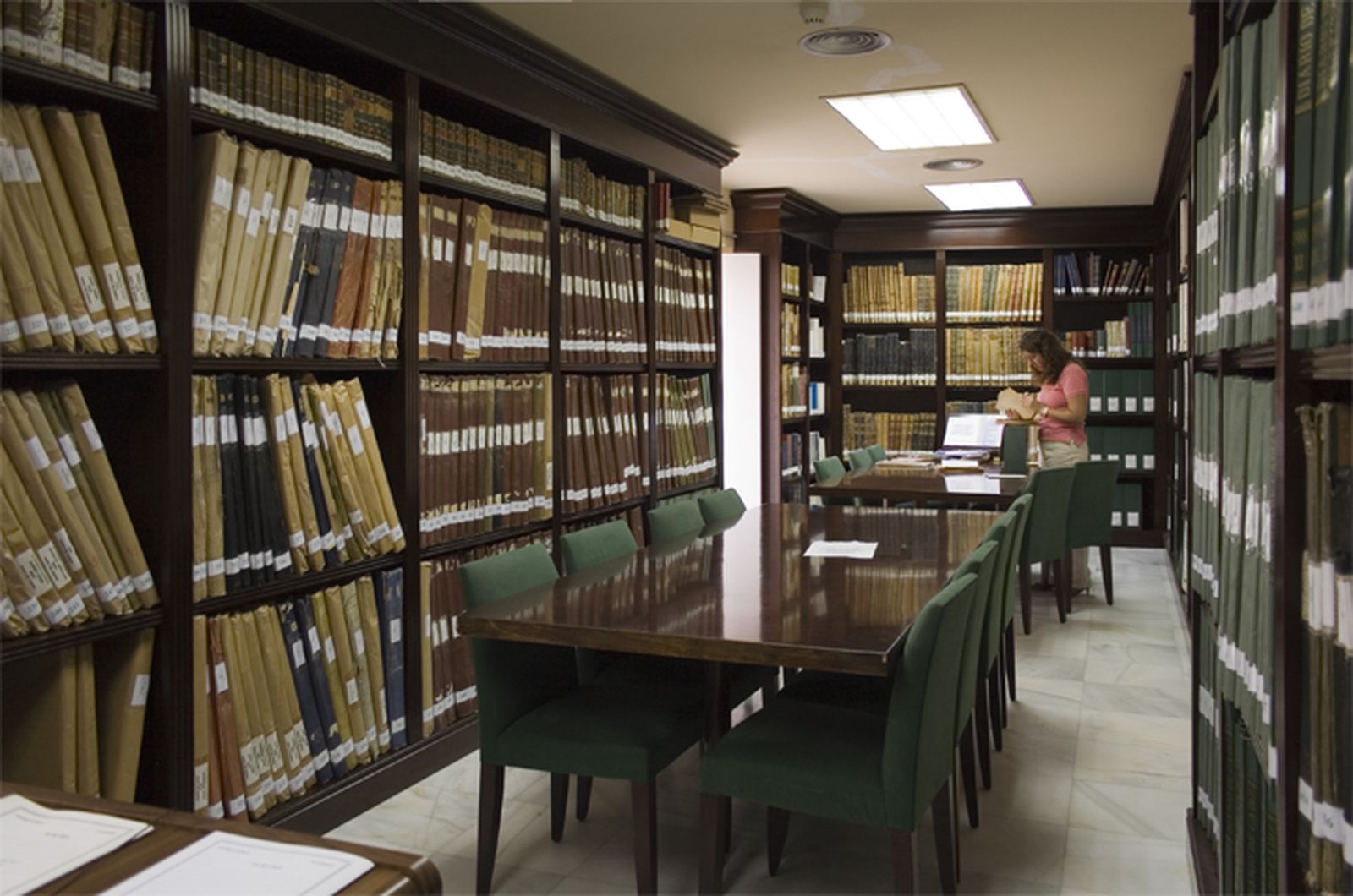 Sala de la Biblioteca Celestino Mutis.