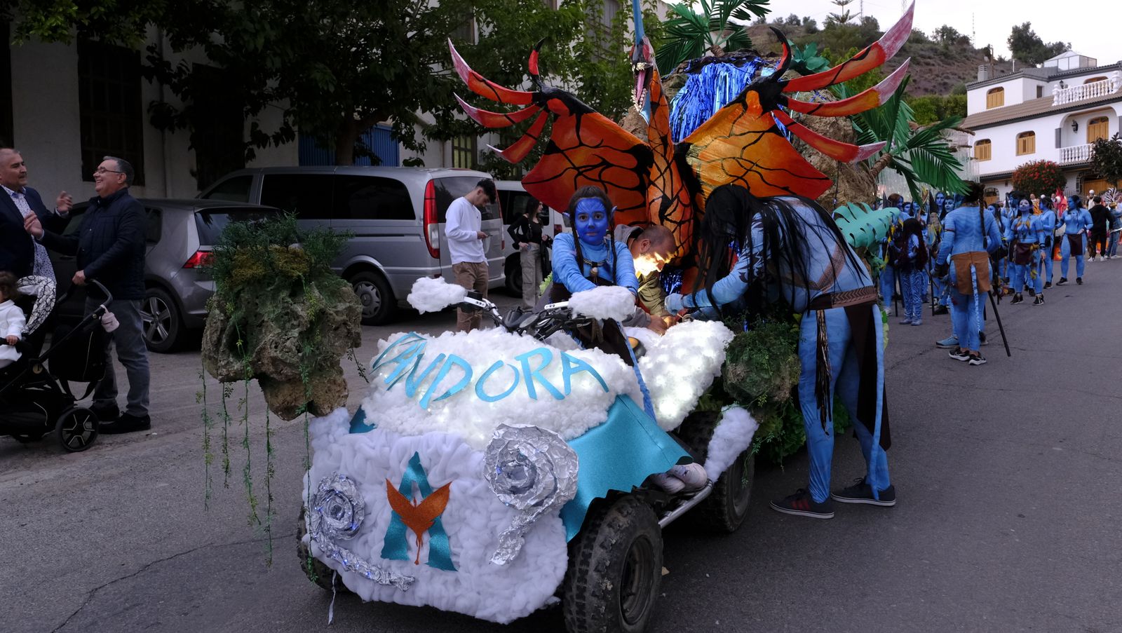 Las mejores imágenes de las carrozas de las fiestas de Canjáyar