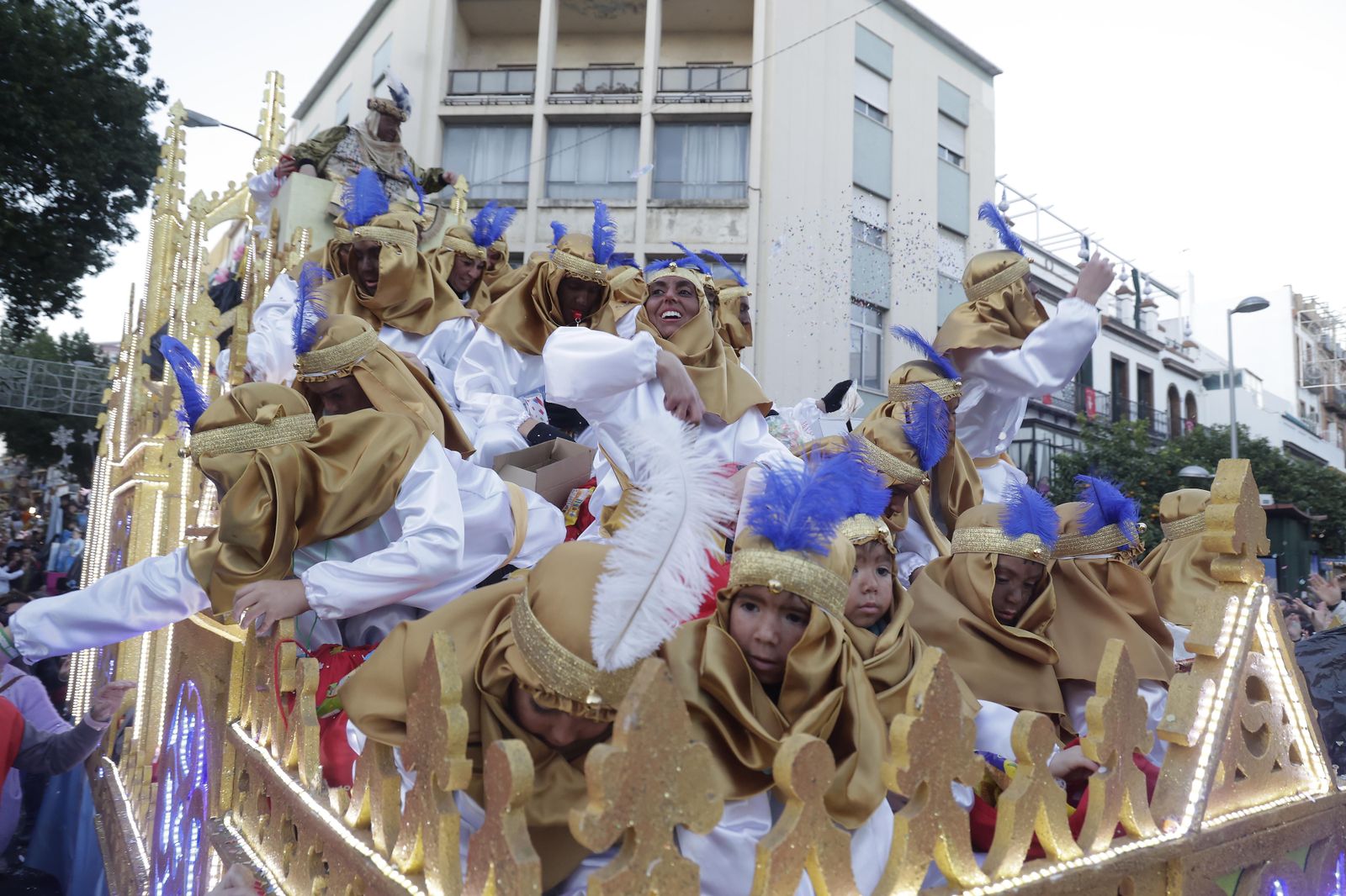 Las imágenes de la Cabalgata de los Reyes Magos de Triana