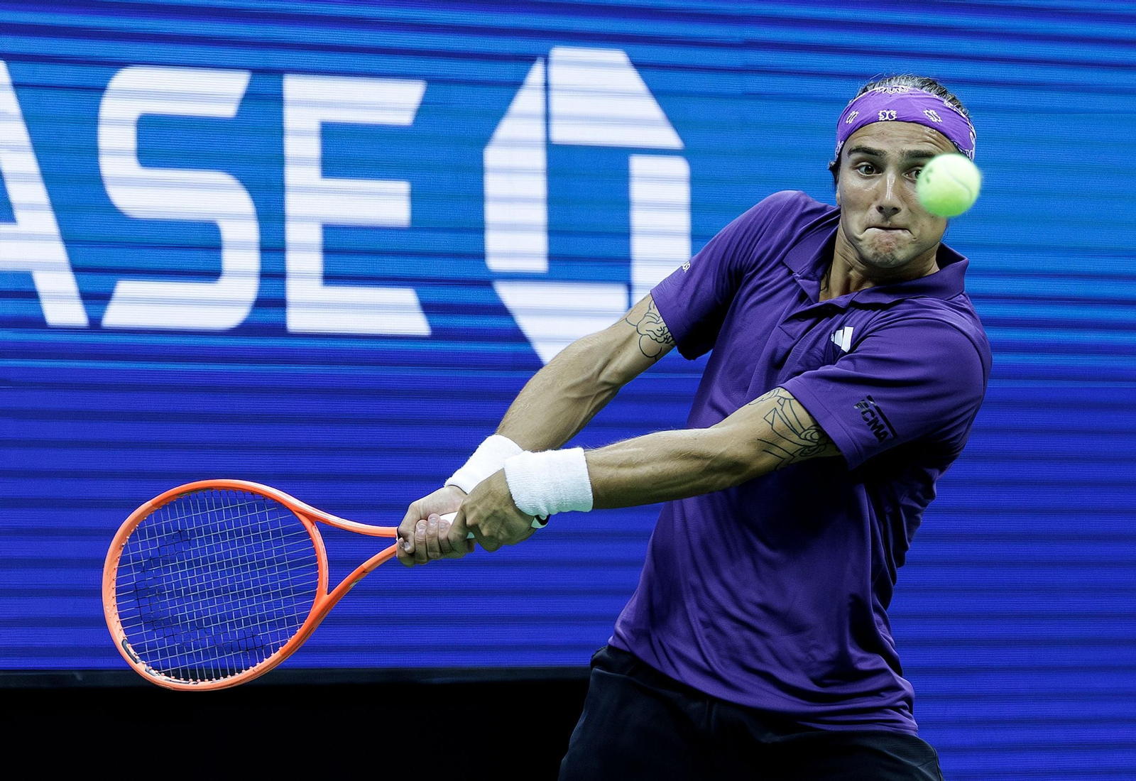 Las fotos del demoledor Alcaraz en la segunda ronda del US Open