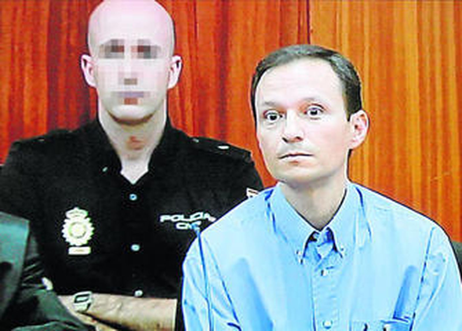 José Bretón, ayer durante la lectura del veredicto del jurado.