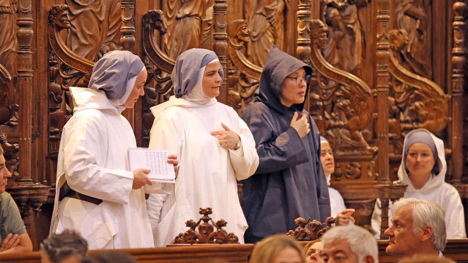 Misa de despedida en la Cartuja de Jerez a las hermanas de Belén