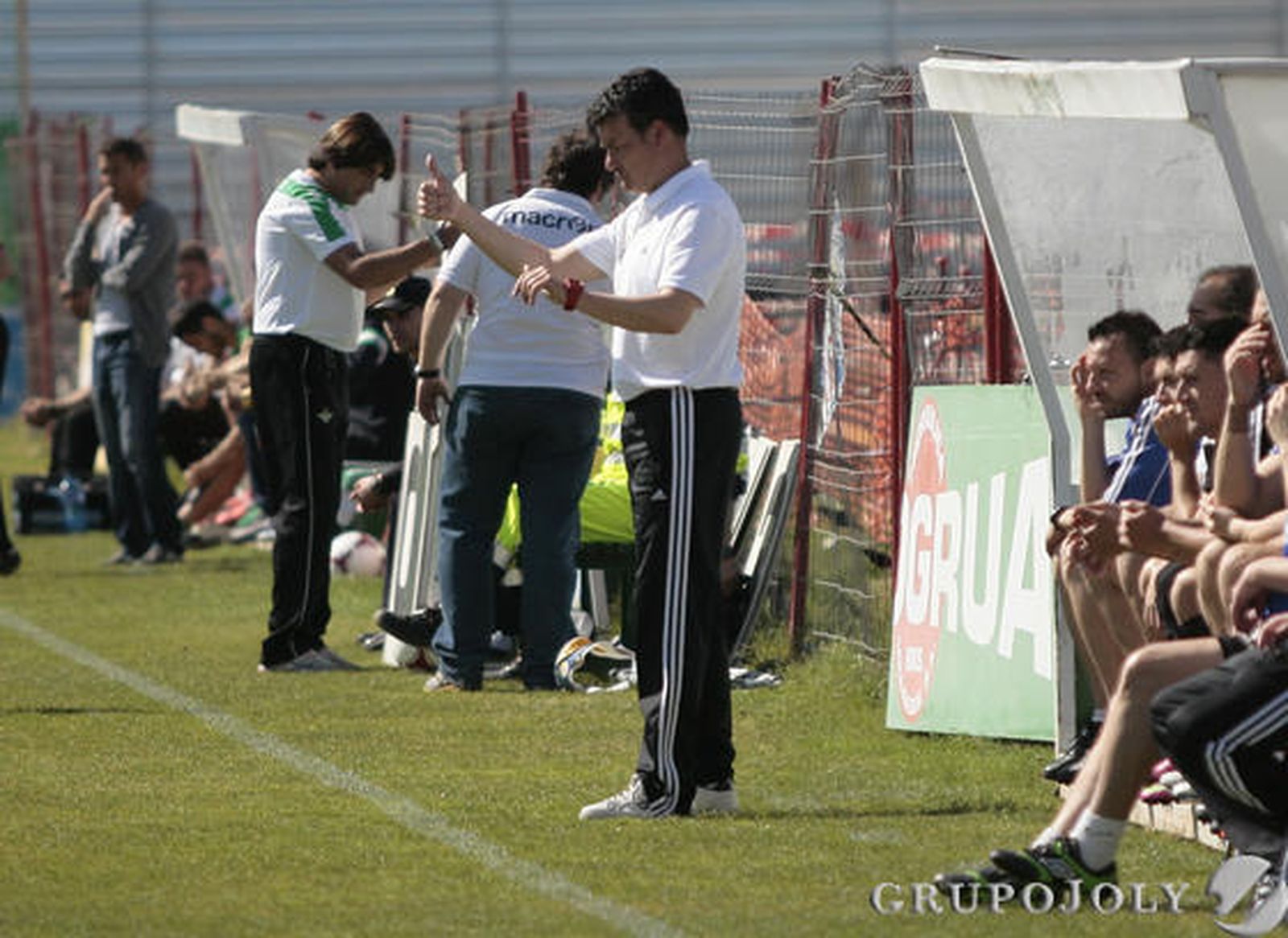 La Balona vence al Betis B con un 'hat-trick' de David Hernández.

Foto: Juan Carlos Muñoz