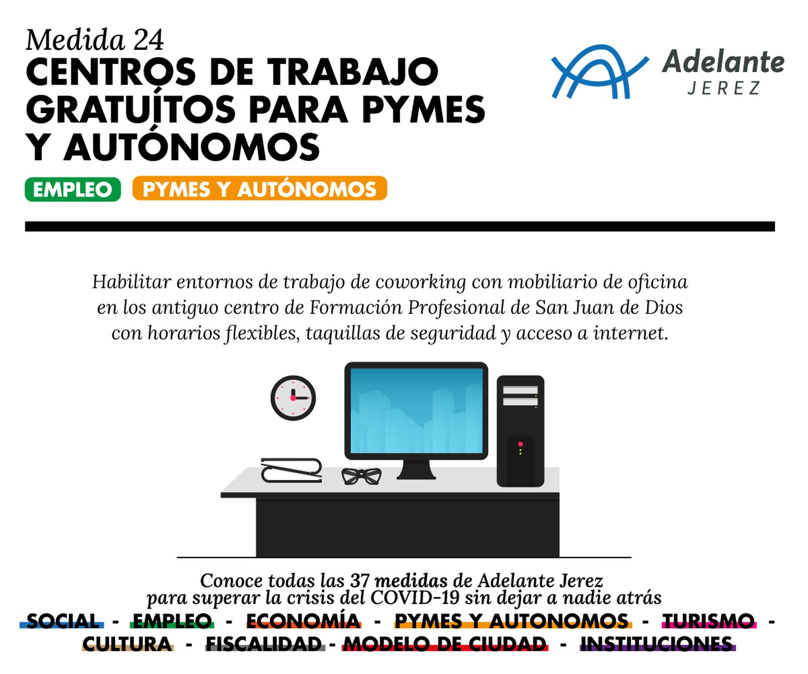 Algunas de las medidas propuestas por Adelante Jerez.