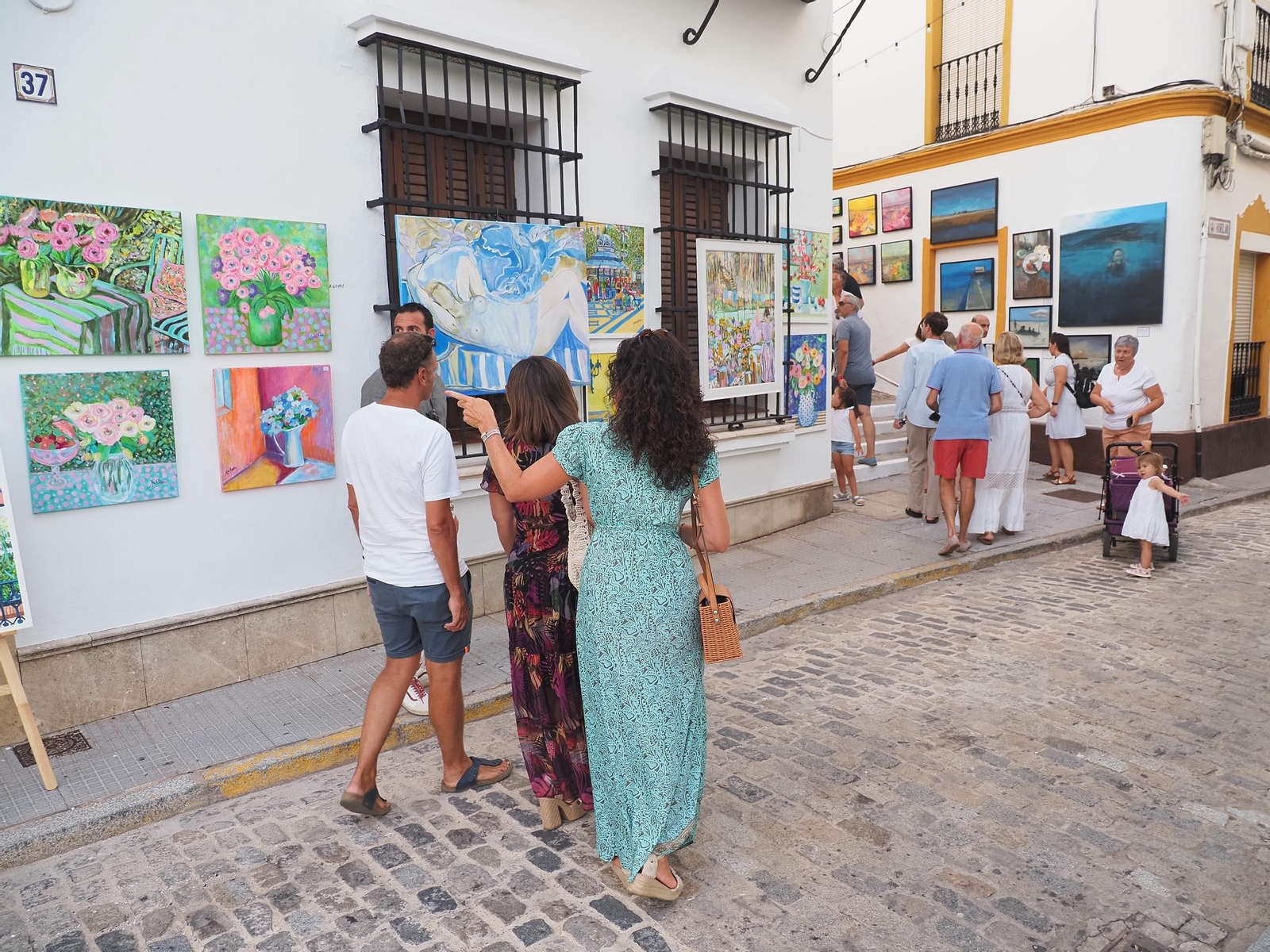 'Un paseo por el arte' en Ayamonte: las mejores imágenes