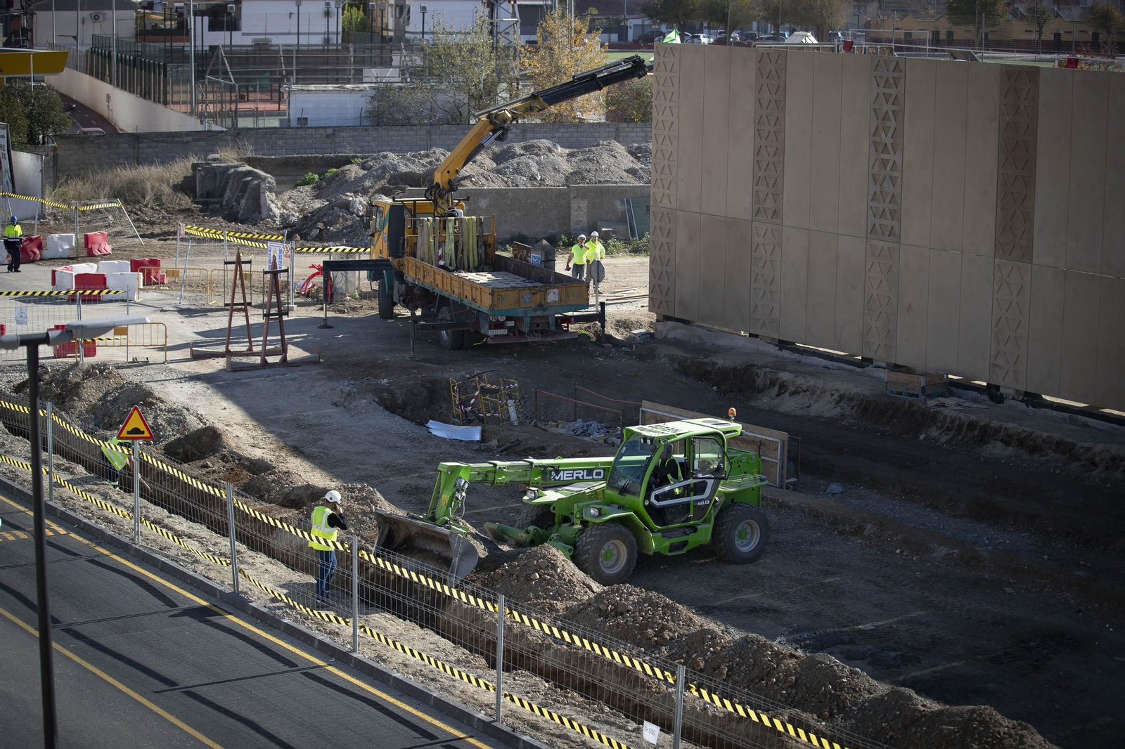 Parada San Cayetano en Churriana de la Vega