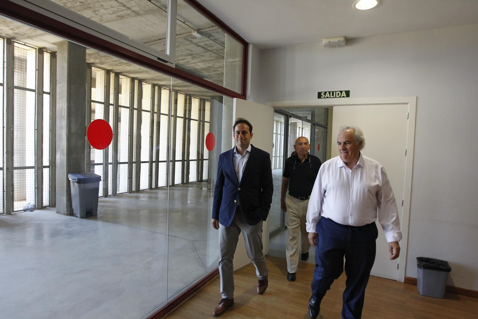 Fran Fernández y Alfonso García el pasado 27 de junio de 2018, cuando el almeriense era presentado como técnico