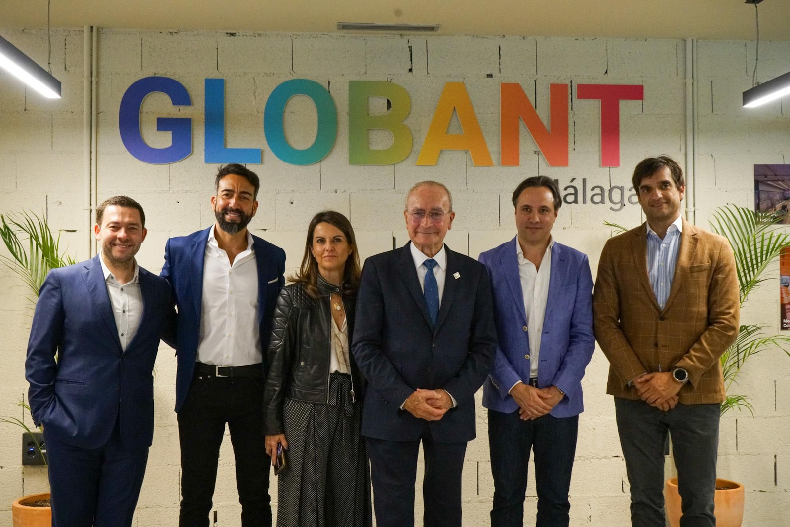 Inauguración del segundo centro de innovación en Málaga de la tecnológica Globant.