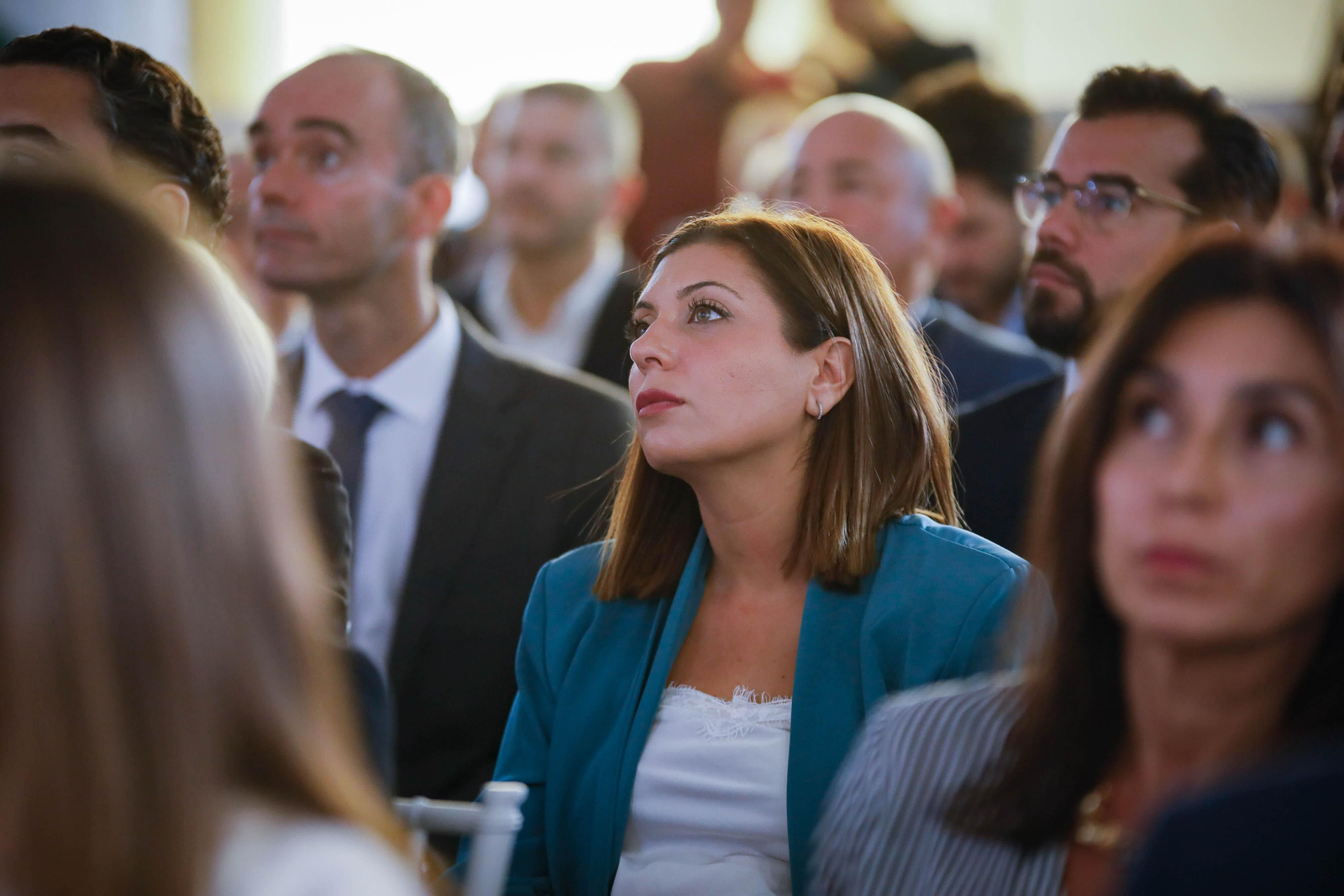 Imágenes del desayuno informativo