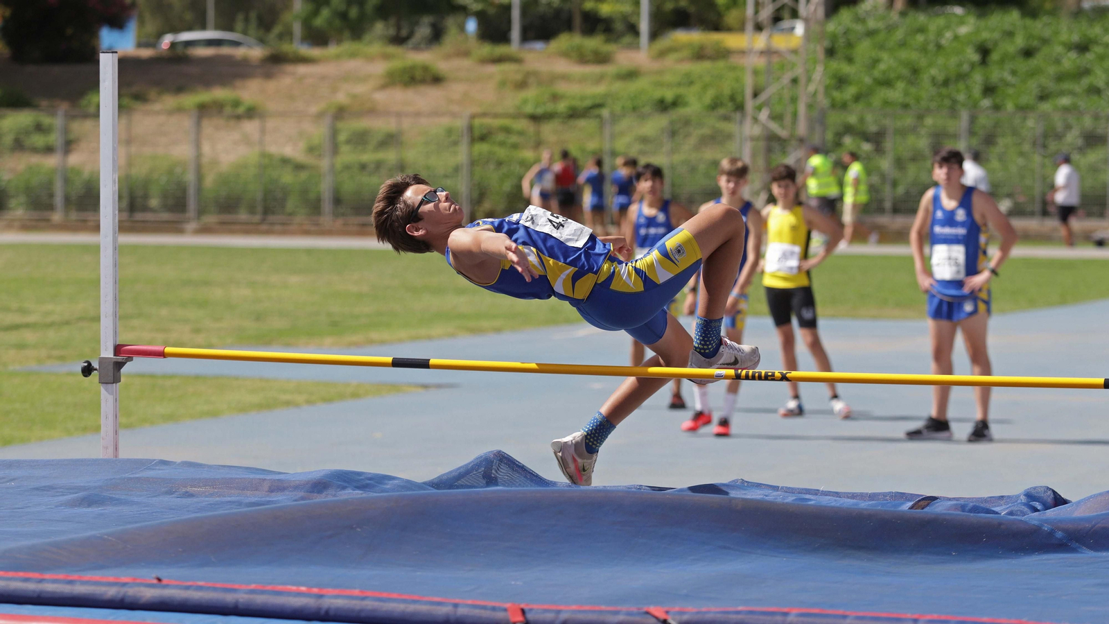 Fotos el control federativo provincial de atletismo en Algeciras
