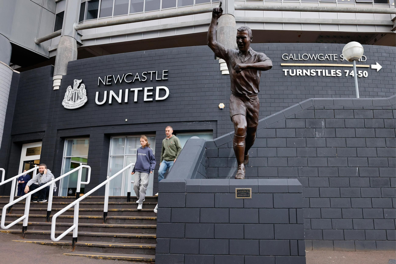 Las fotos del Newcastle-Barcelona