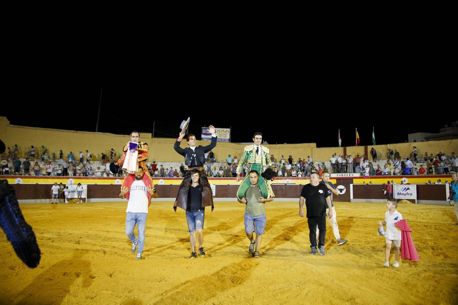 Corrida de toros Berja con un toro indultado, en imágenes