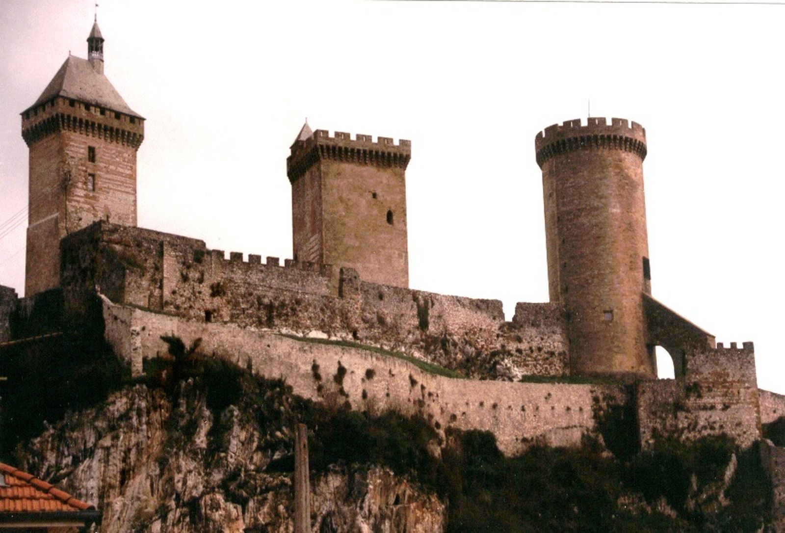 El castillo de Foix.
