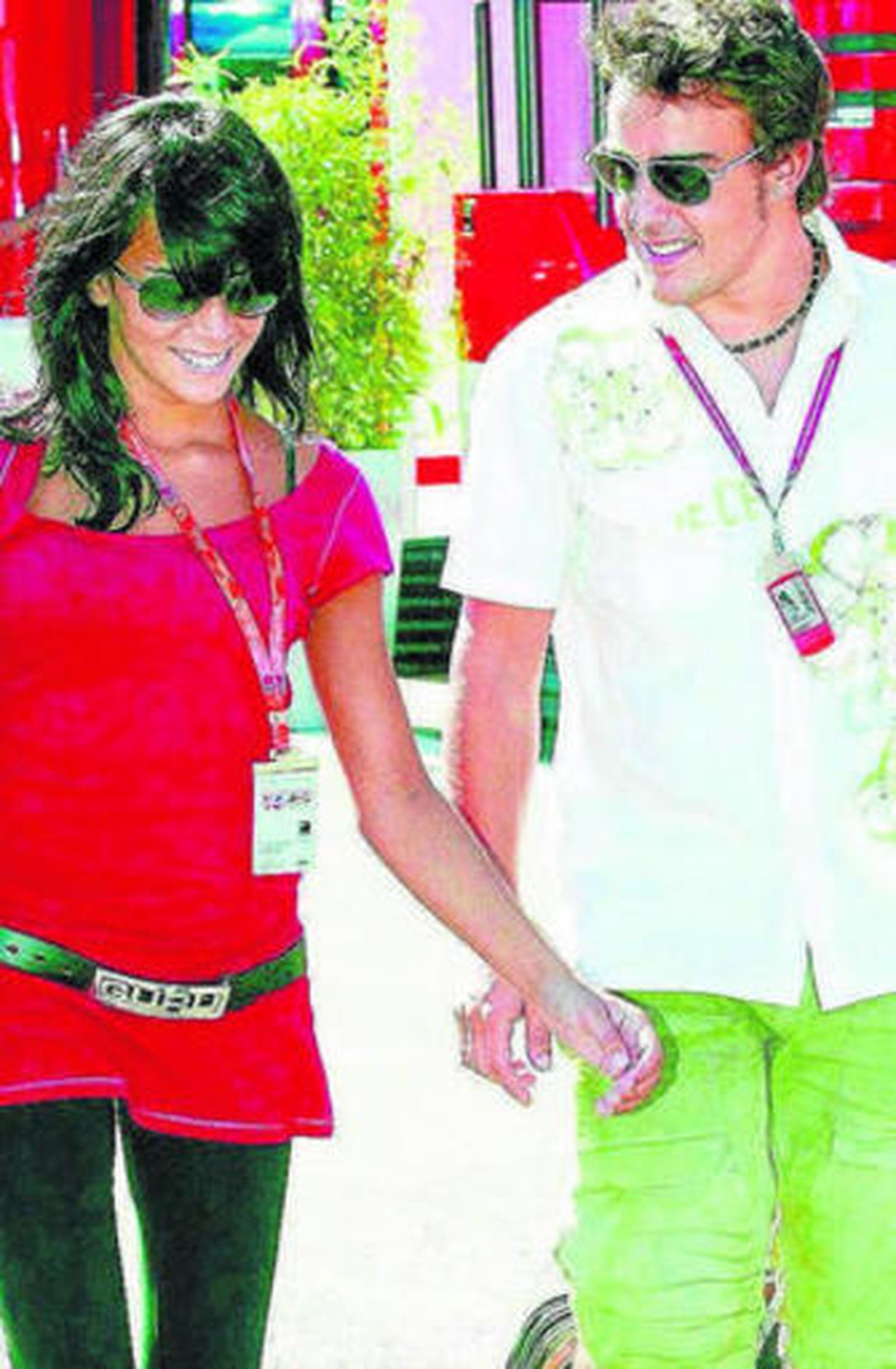 Al comienzo de su relación eran la viva imagen de la felicidad.