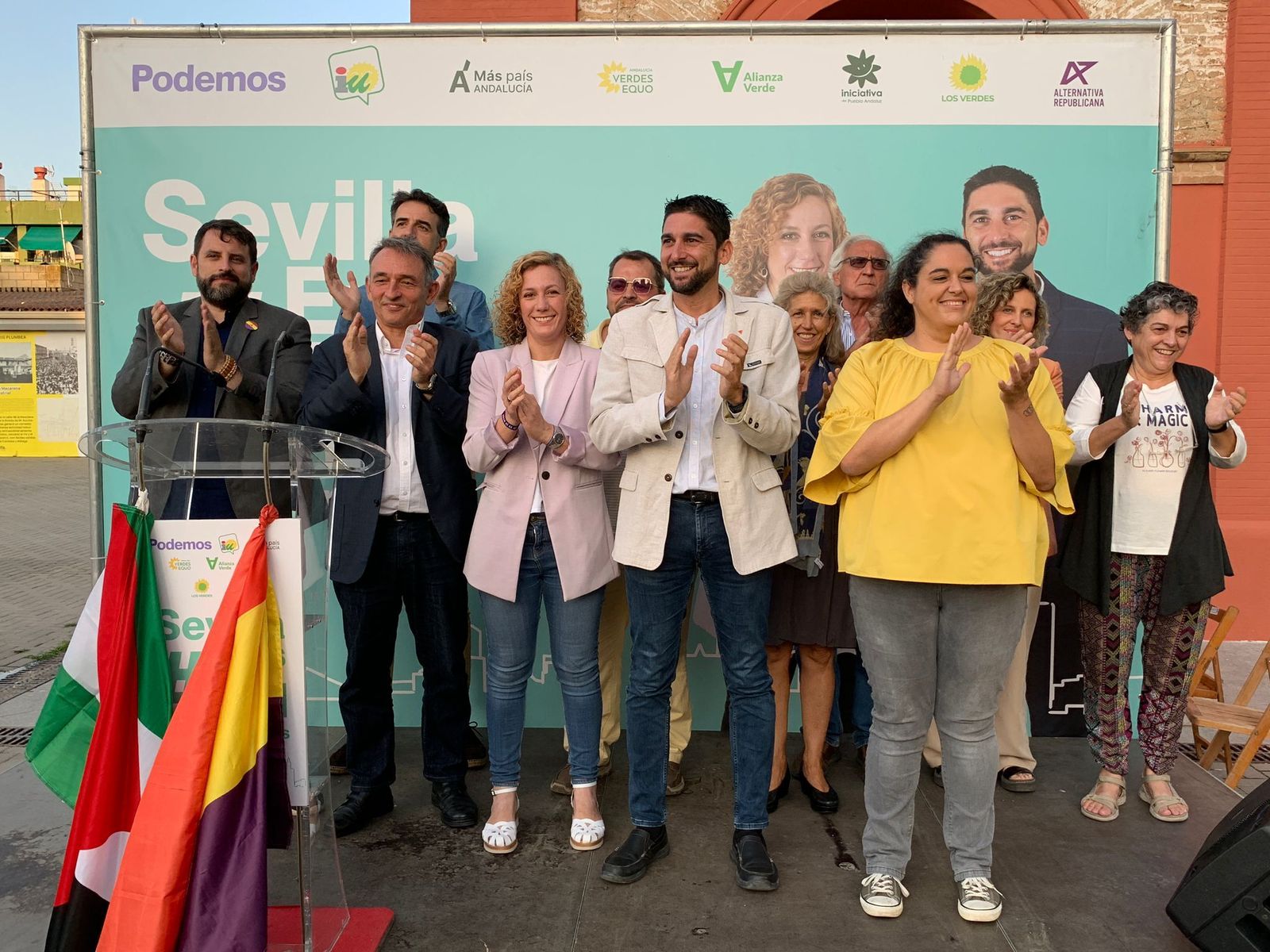 Podemos-Izquierda Unida pide a los sevillanos que se movilicen desde la alegría y la valentía para cambiar la ciudad