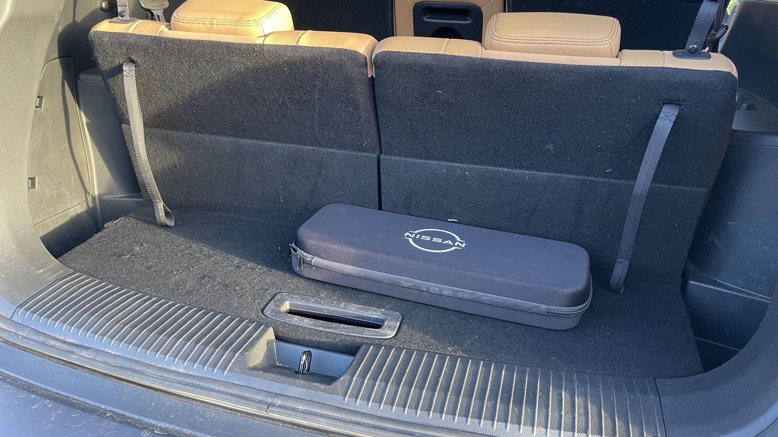 Con los siete asientos disponibles para los pasajeros, la capacidad del maletero da para, sobre todo, bolsas flexibles de no muy gran tamaño.