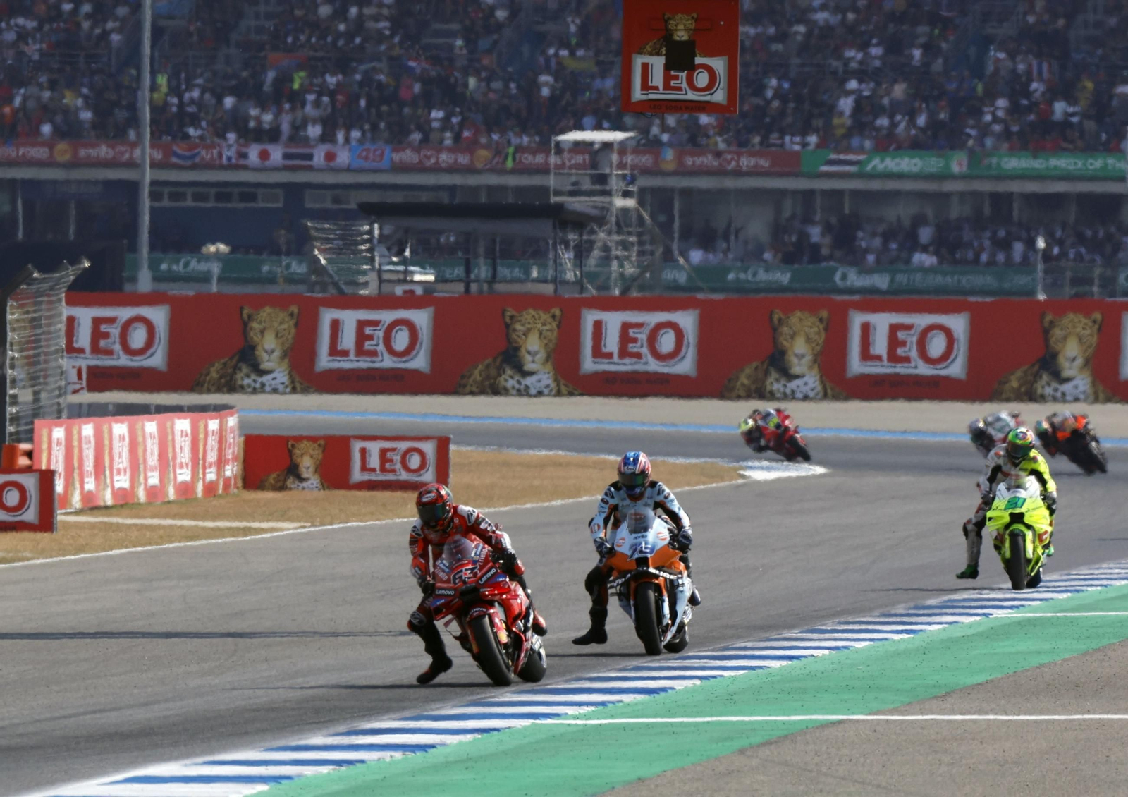 Las fotos del primer triunfo de Marc Márquez en la temporada