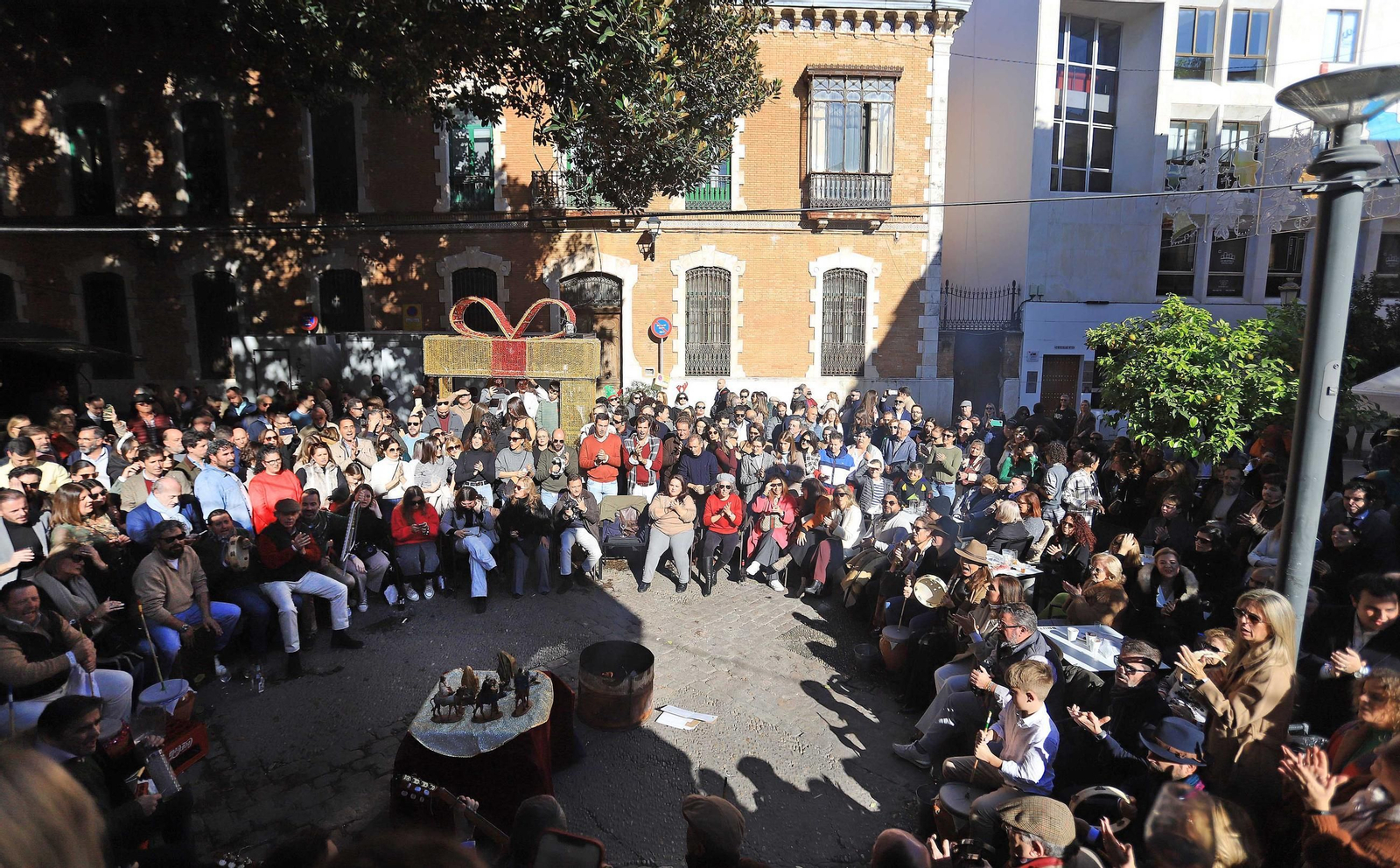 Zambomba la pasada Navidad en Jerez.