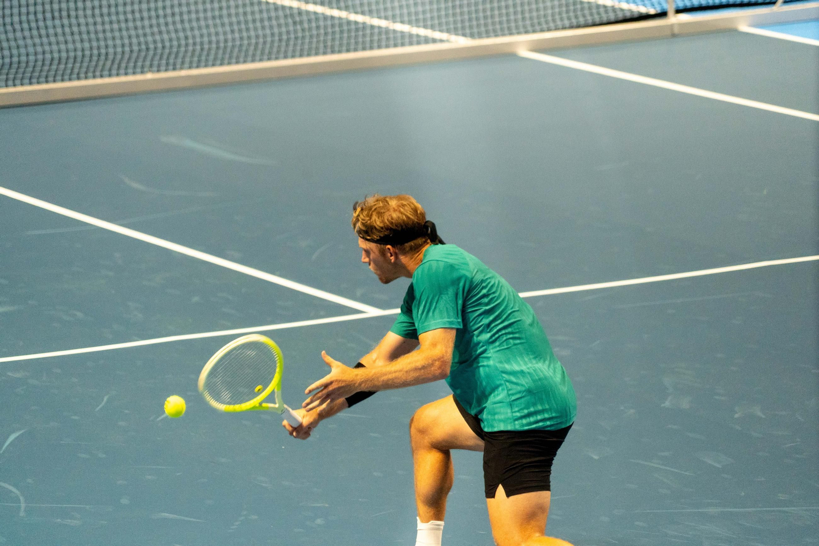 Imágenes de la final masculina de la Copa del Rey de tenis entre Daniil Medvedev y Alejandro Davidovich