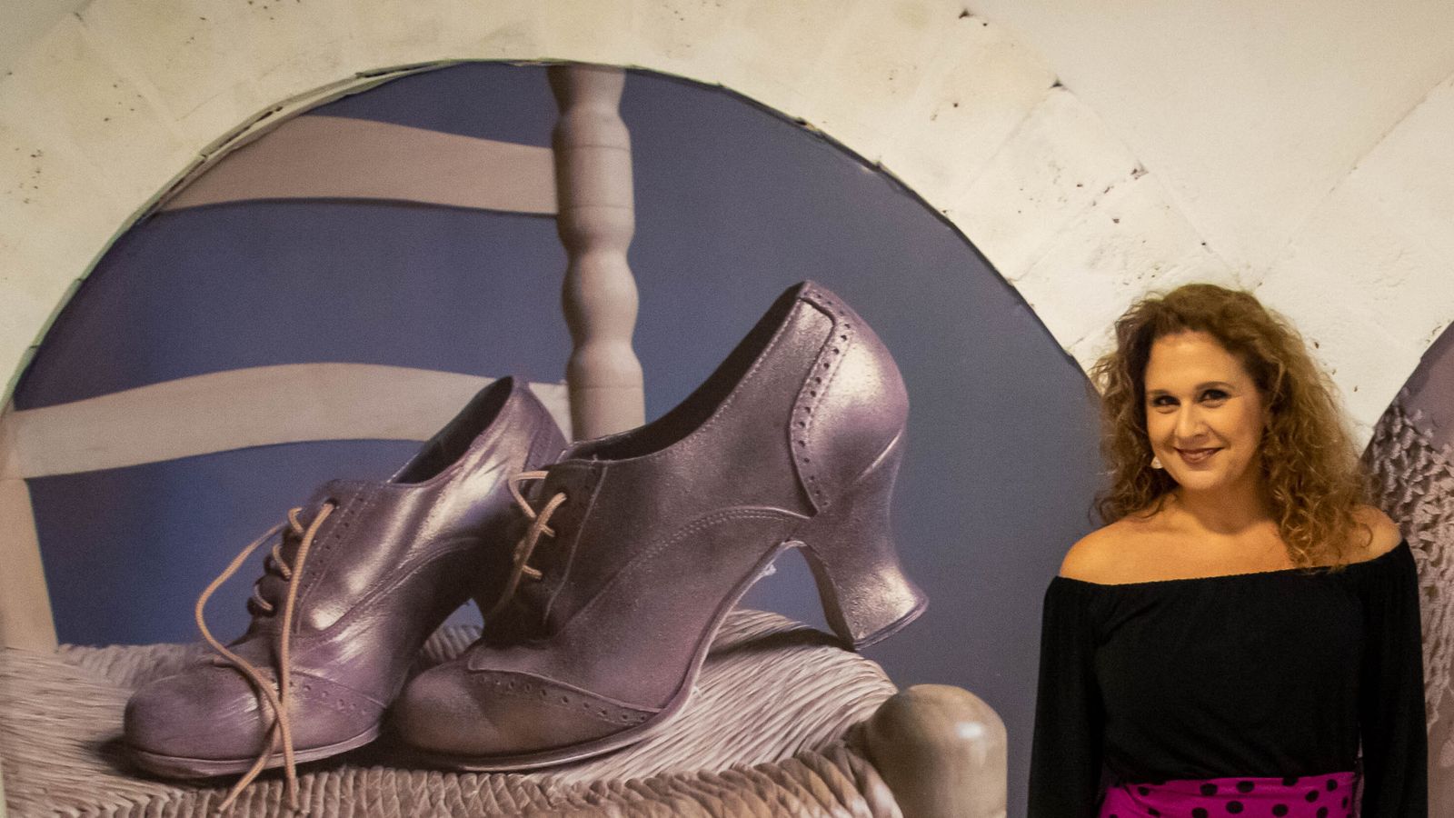 Las fotos del ensayo del ultimo espectaculo de Mónika Bellido