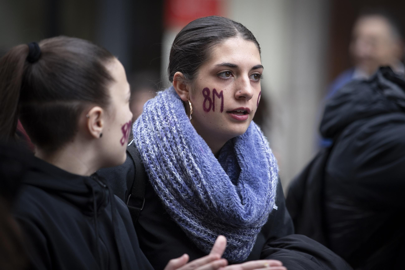 Las mejores imágenes de la manifestación del 8M en Granada