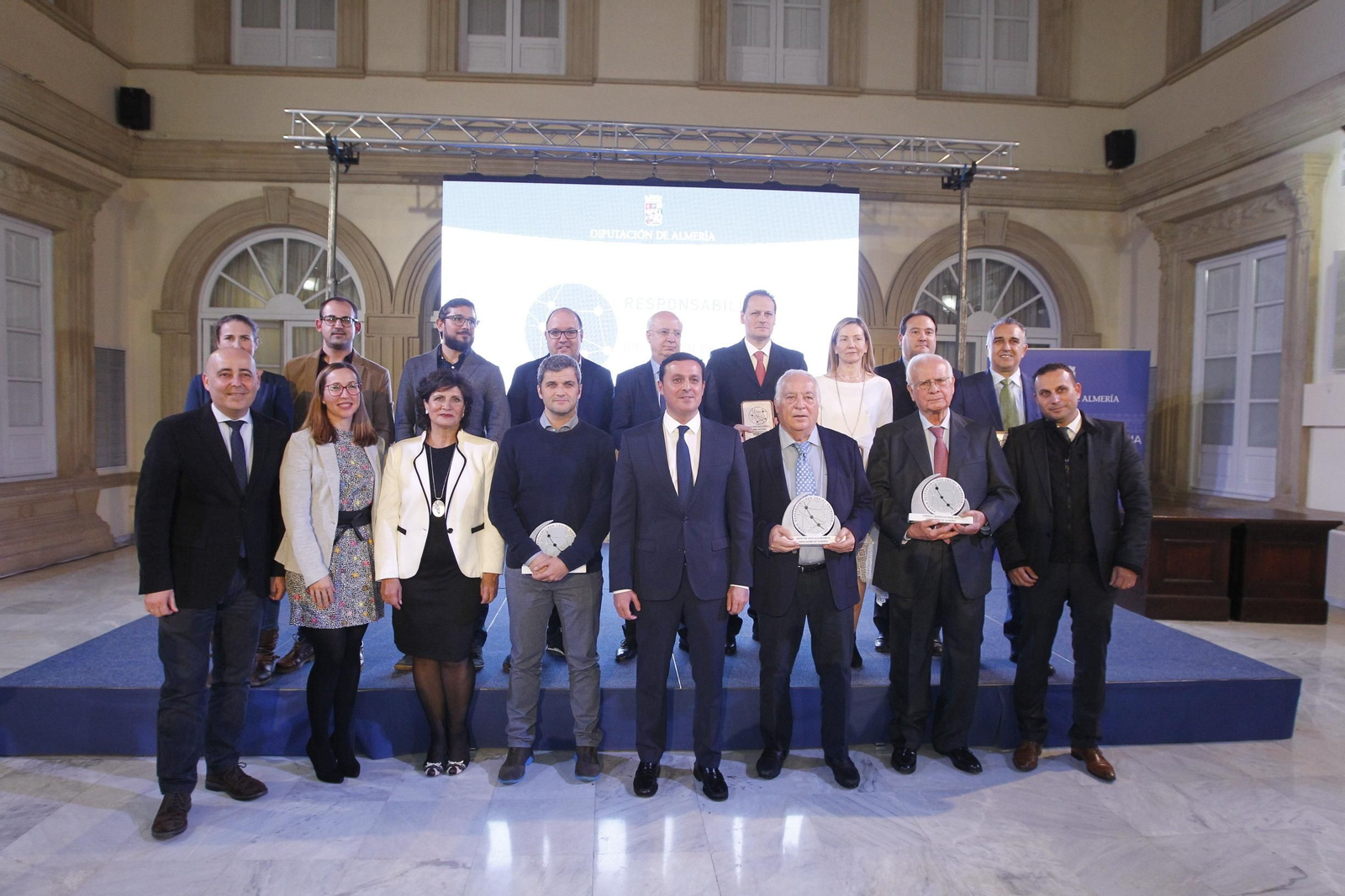 Fotogalería Premios Responsabilidad Social Empresarial 2019. Diputación de Almería