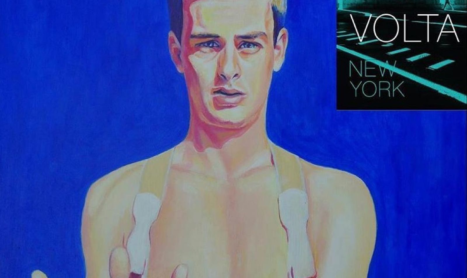 Una de las pinturas de la colección 'El ritual del torero', inspirada en David Galván