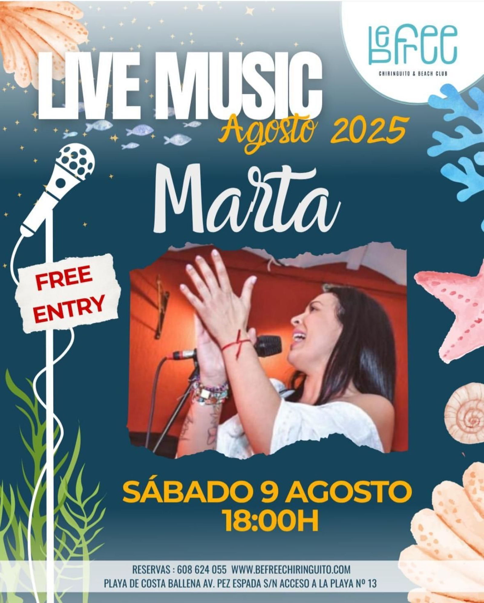 Marta, en chiringuito BeFree.jpeg