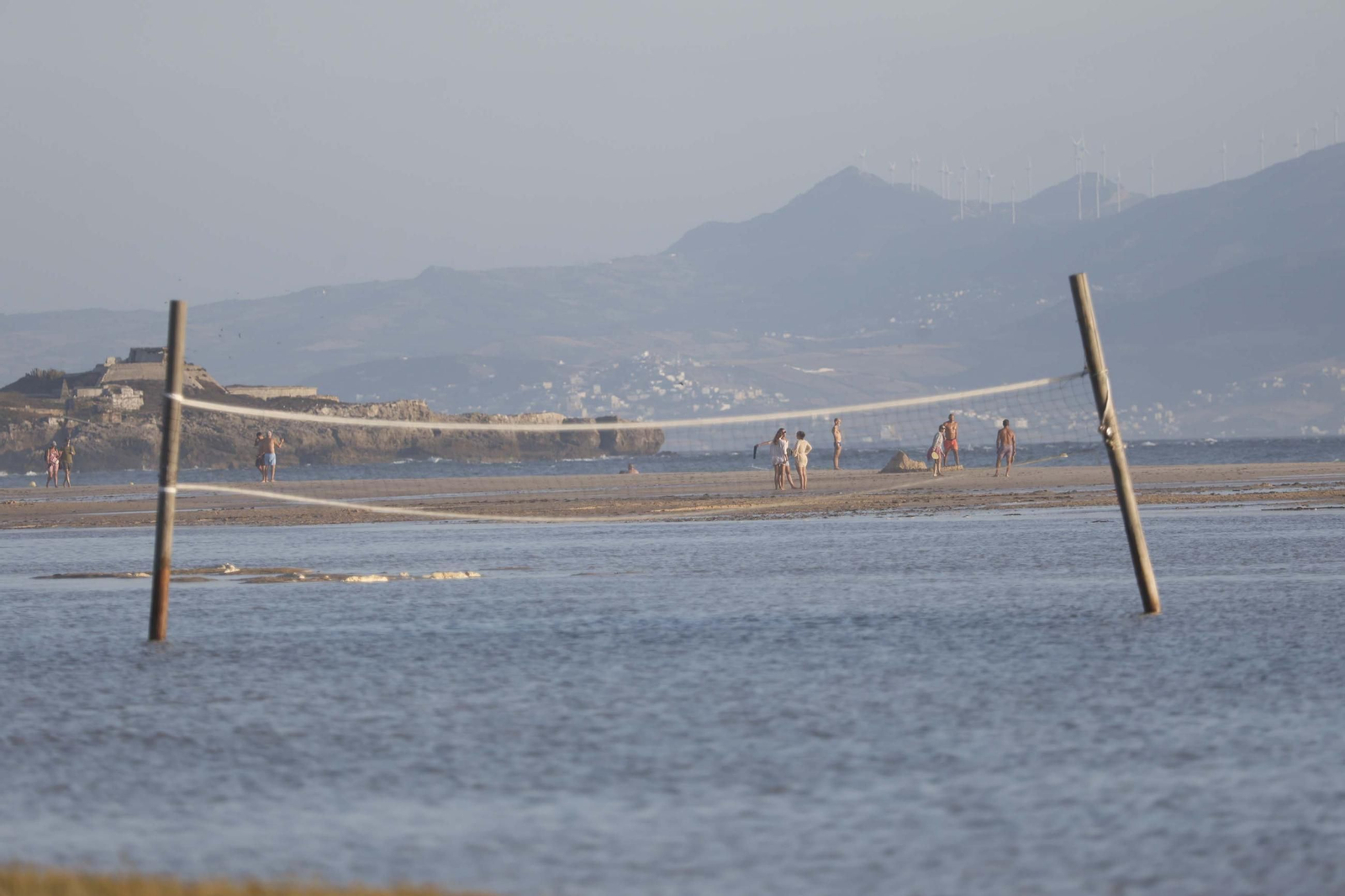 Las fotos del mar de fondo en las playas de Tarifa