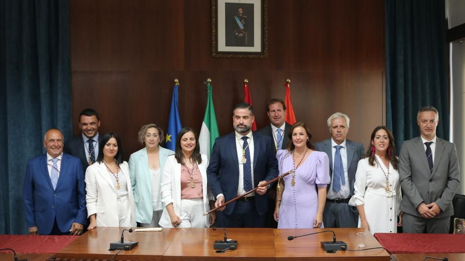 Manuel Barroso toma posesión como alcalde de Cartaya