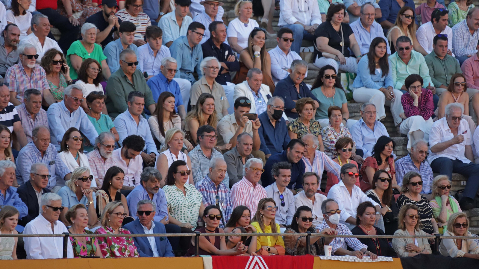 Ambiente en la corrida del sábado de la Feria Taurina de Algeciras