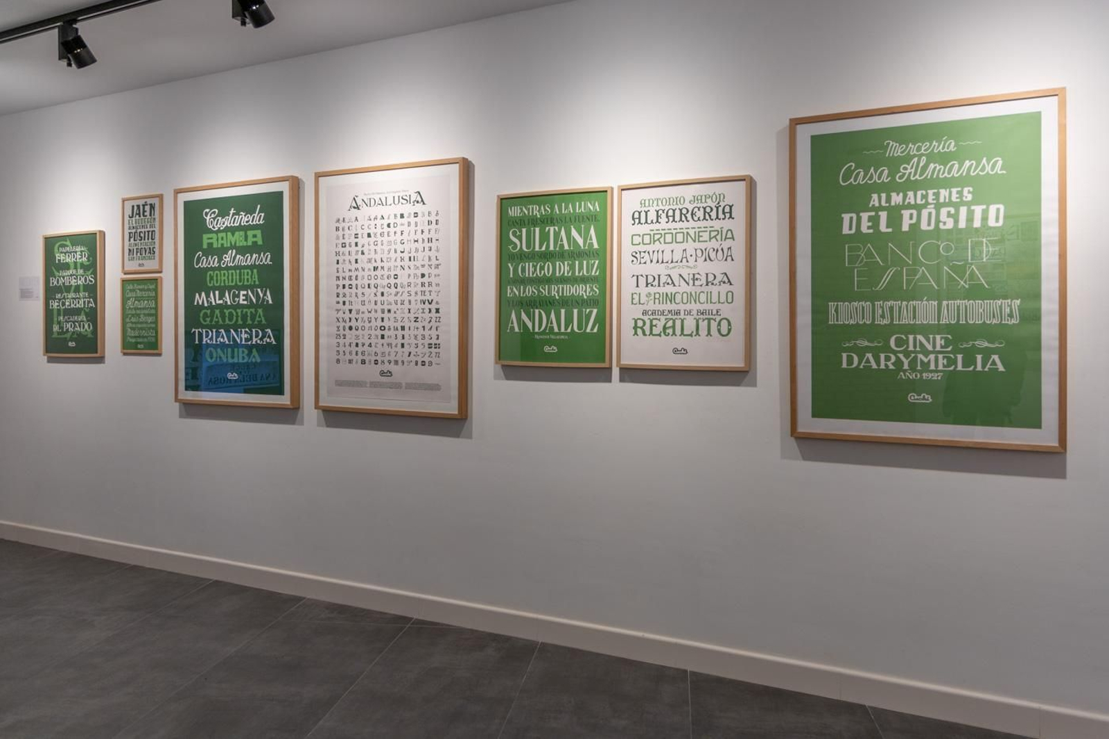 Todo lo que siempre quisiste saber sobre la tipografía andaluza en esta exposición de Carlos Campos que puedes ver en la Escuela de Arte José Nogué