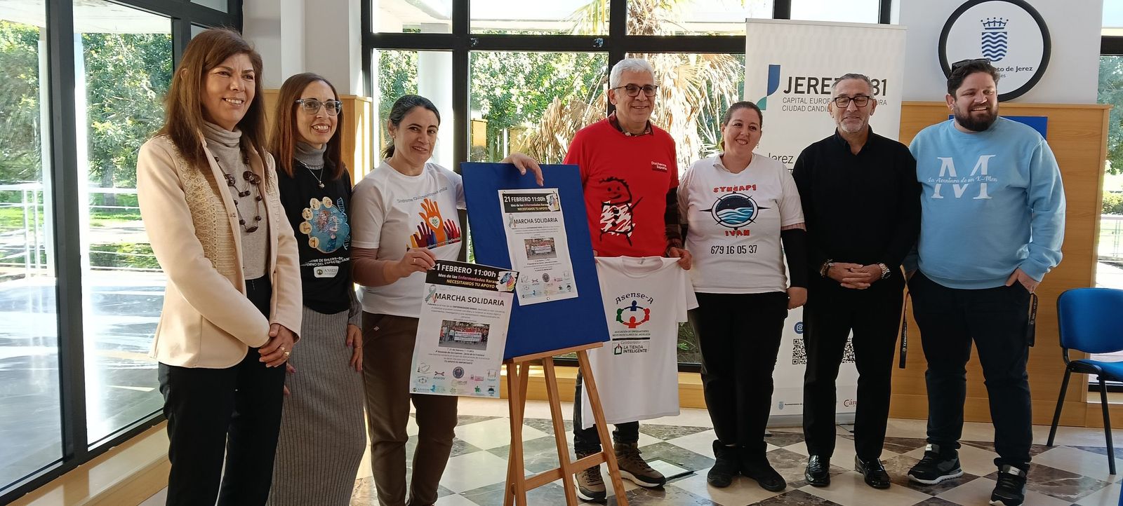 Once asociaciones participarán el sábado en la marcha solidaria, presentada este martes.