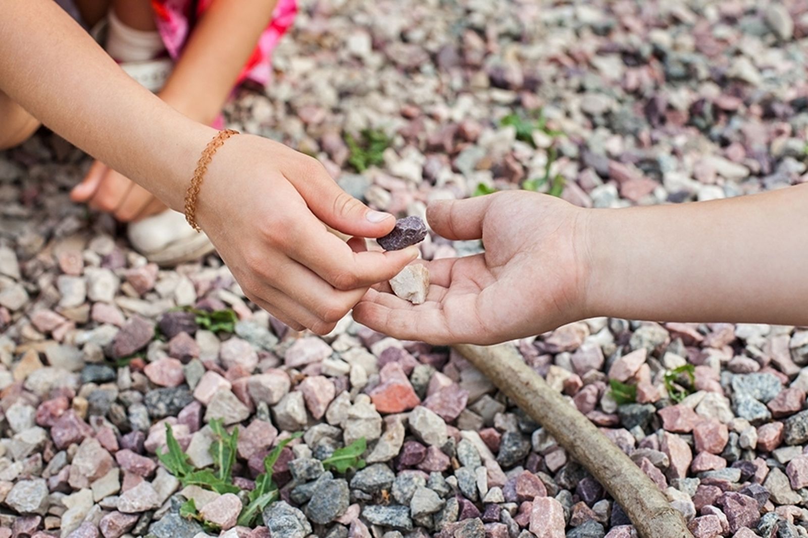 Se han trabajado los minerales desde la perspectiva de los sentidos del tacto, gusto y olfato.