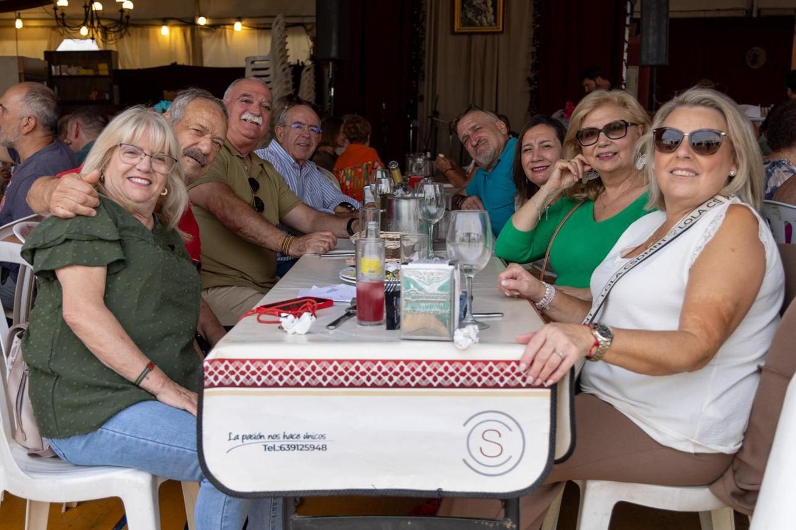 El ritmo no para en la Feria de San Lucas