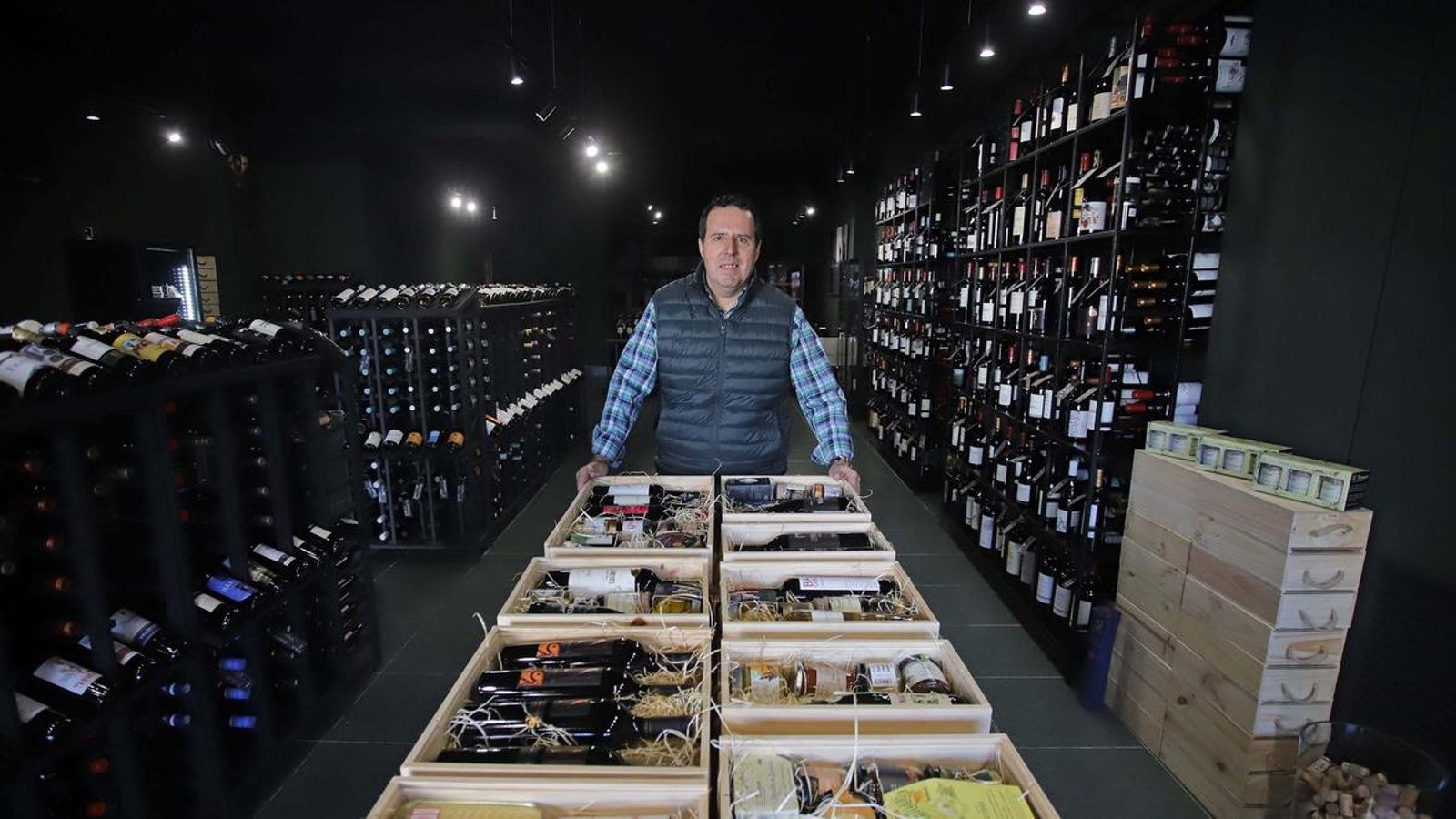 José Mari, dueño de El Decantador.