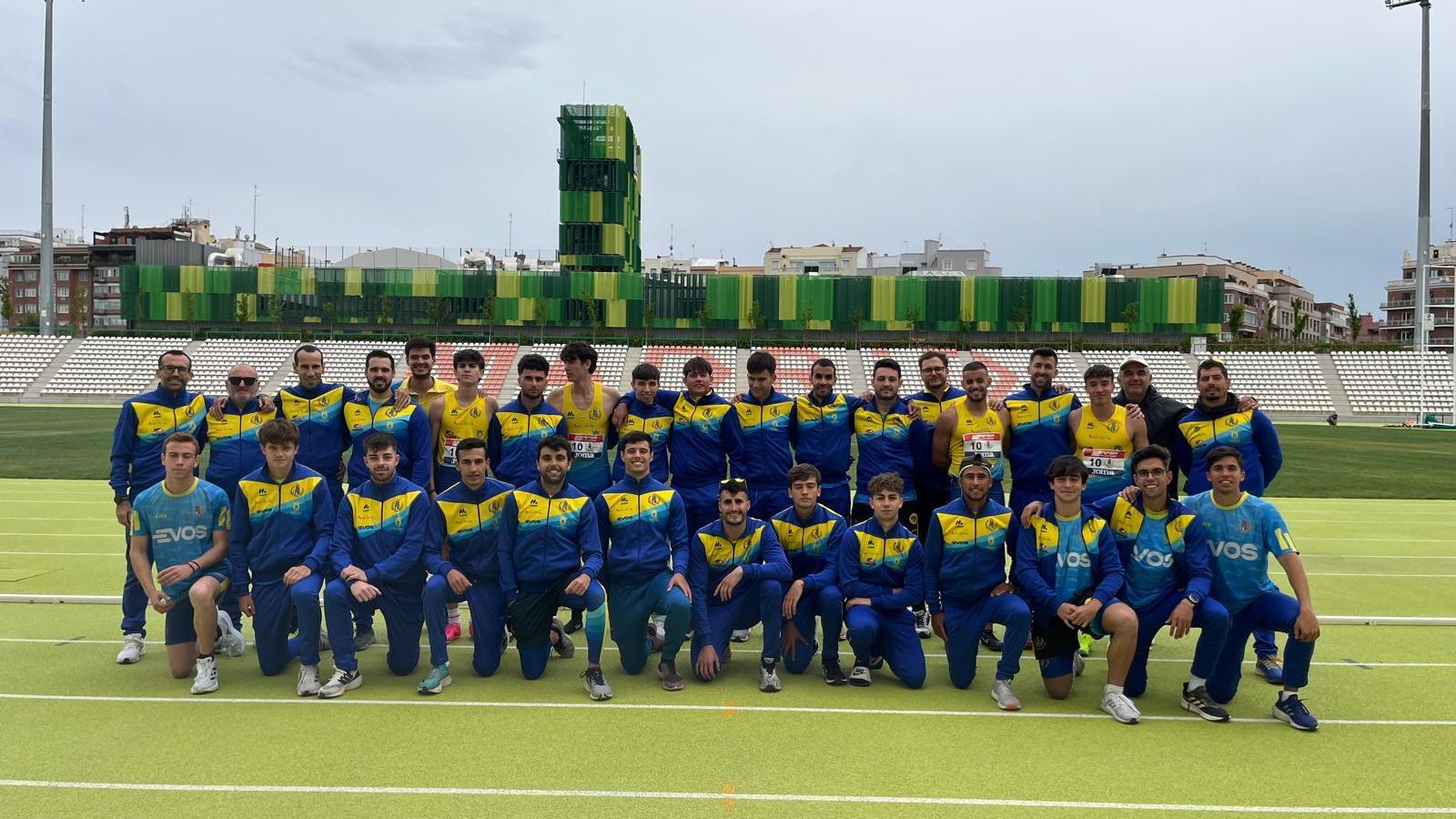 El equipo masculino del Bahía de Algeciras.