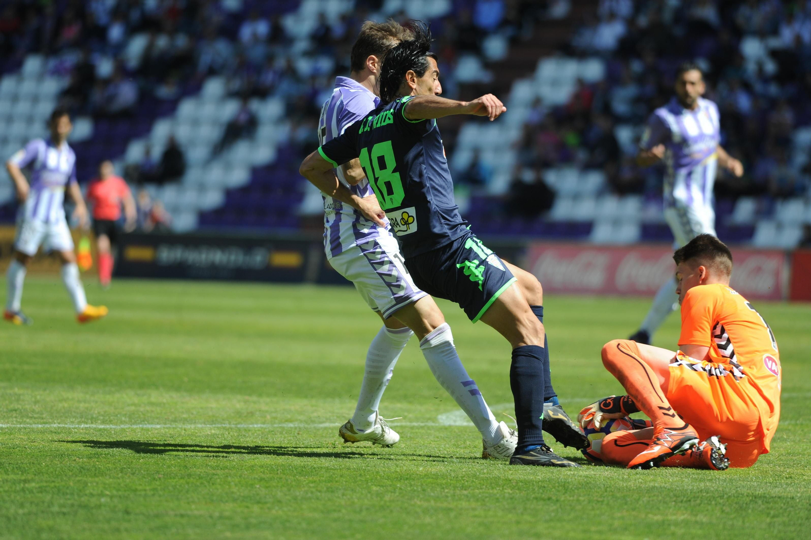 El Valladolid-Córdoba CF, en imágenes