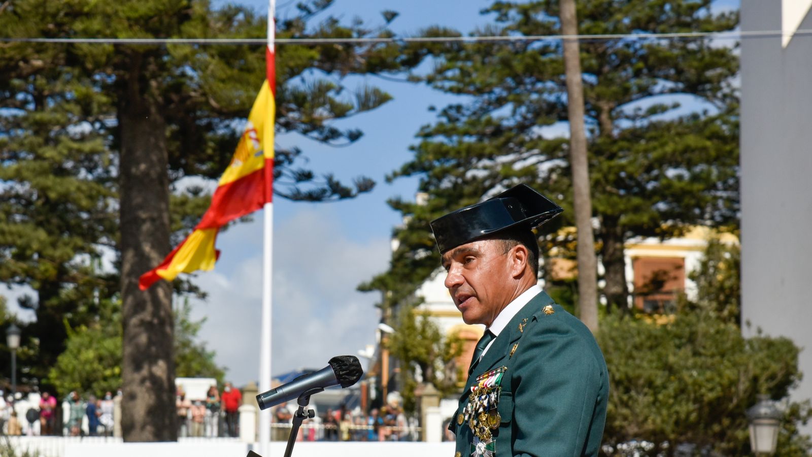 Las fotos de los actos de la Guardia Civil en Tarifa por la festividad de la Virgen del Pilar
