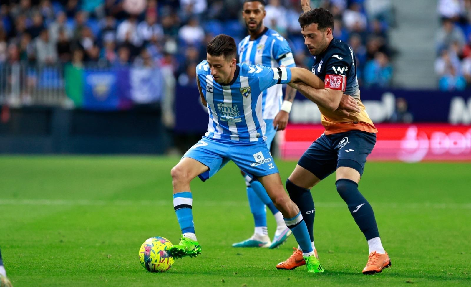 El Málaga CF-Leganés, en fotos