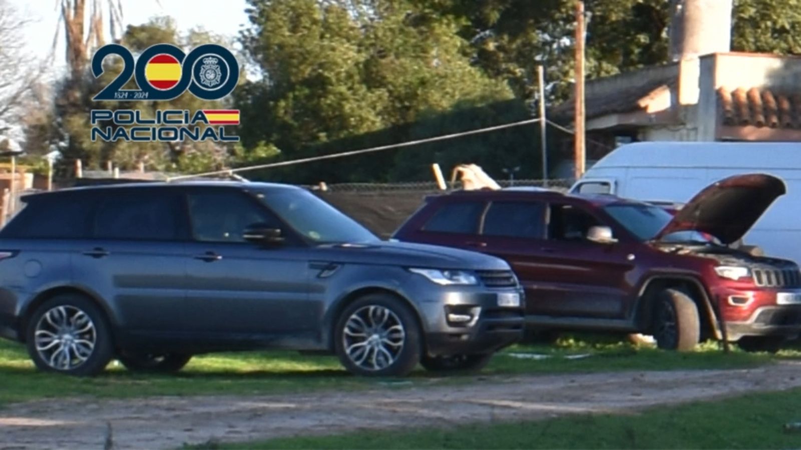 La Policía Nacional recupera en Jerez nueve vehículos robados destinados al narcotráfico