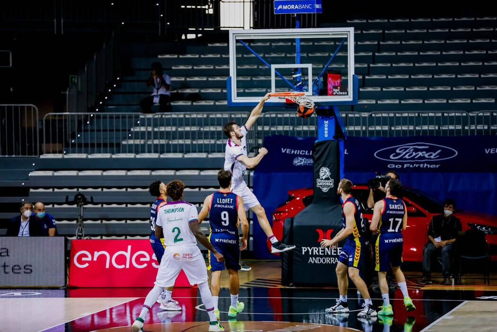 Imagen del Morabanc  Andorra - Unicaja.