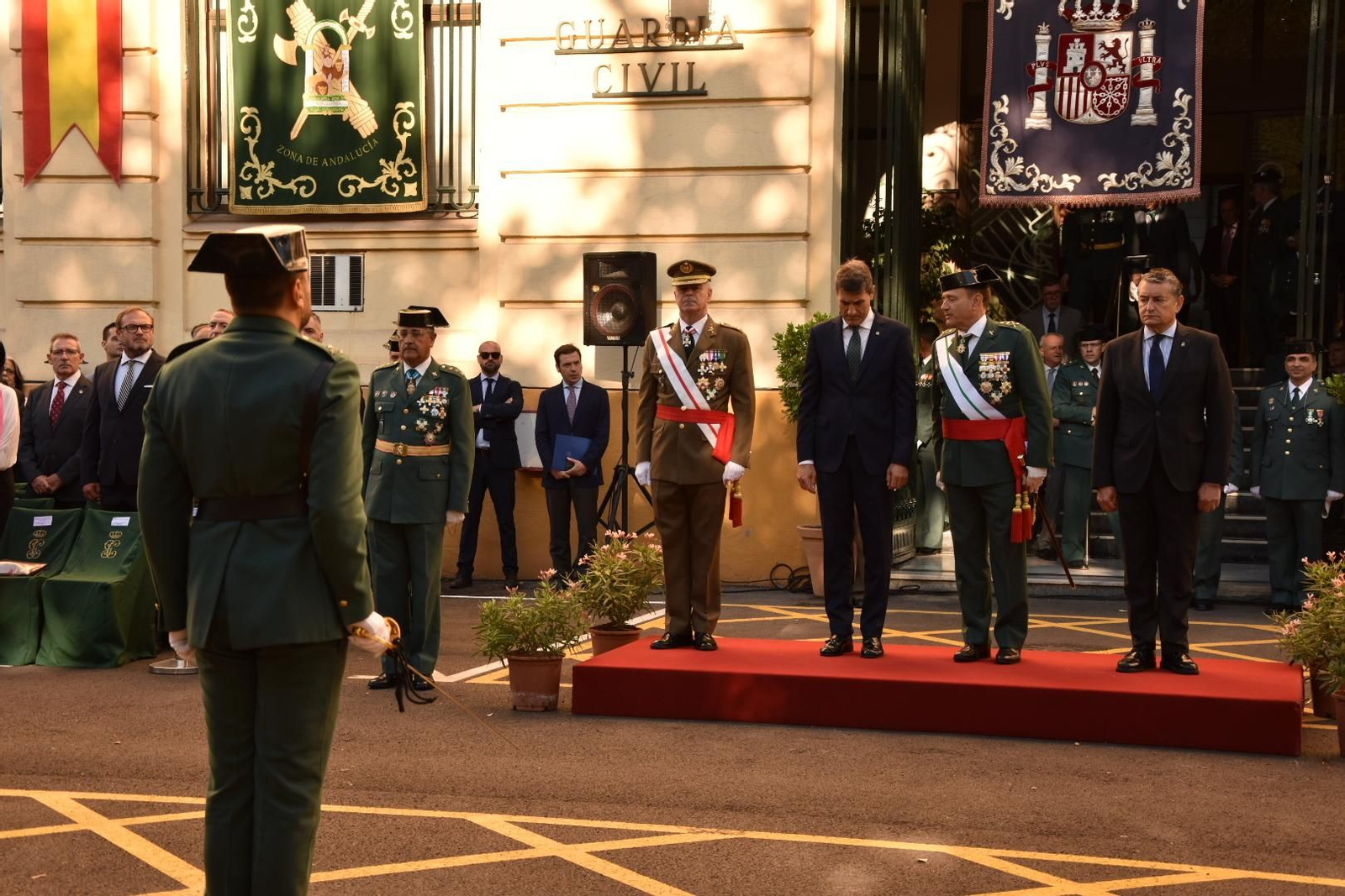 La Guardia Civil celebra en Sevilla su 179 aniversario