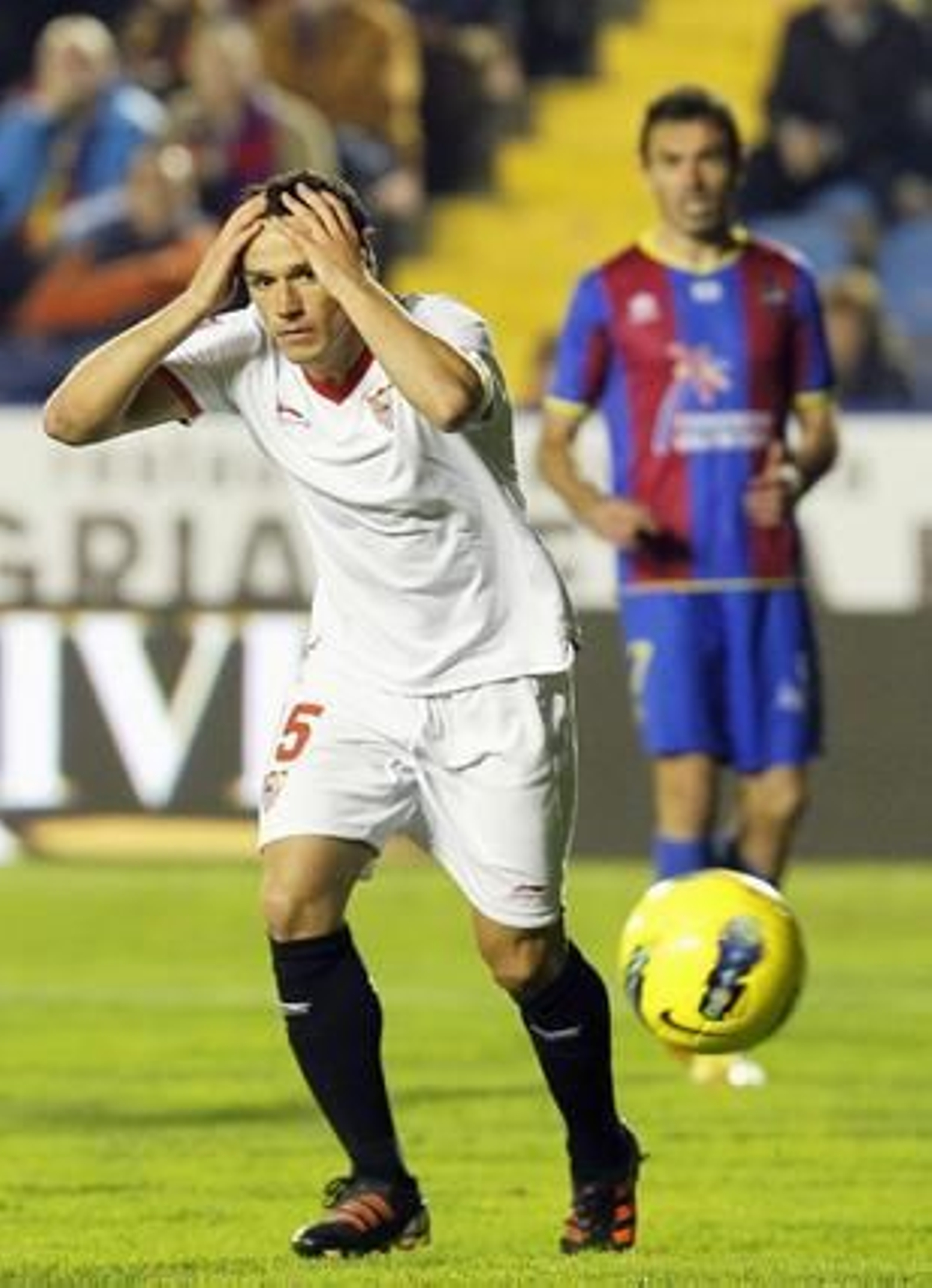 Trochowski se lamenta.

Foto: AFP