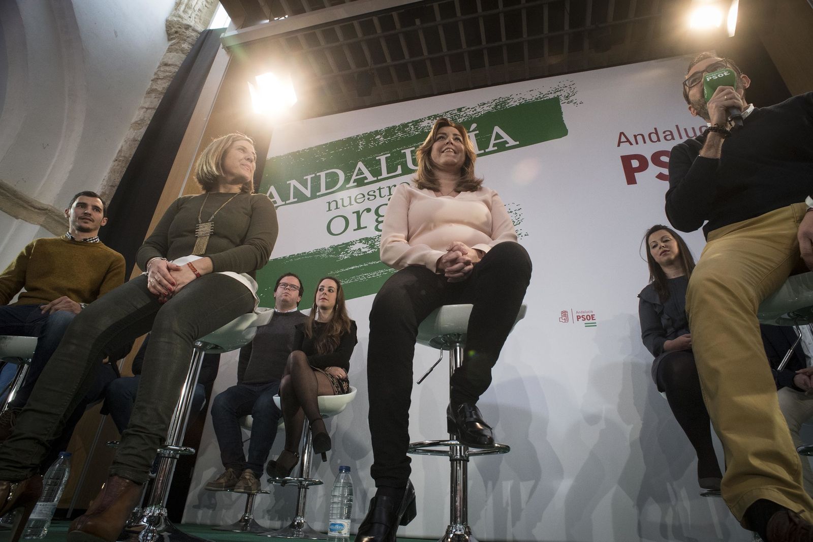 Las imágenes de Susana Díaz en Alcalá de los Gazules